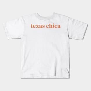 texas chica Kids T-Shirt